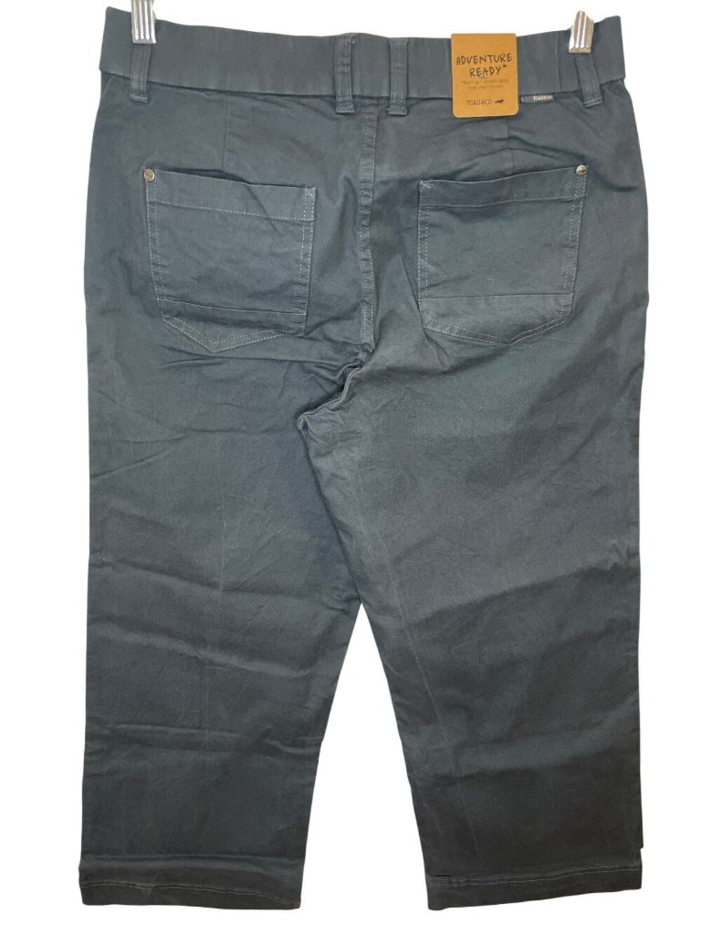 Toad & Co Adventure Ready Khaki Pants Women's Sz 10 NWT - Picture 2 of 9